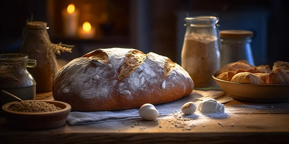 Still Life Photography - A freshly baked loaf of bread