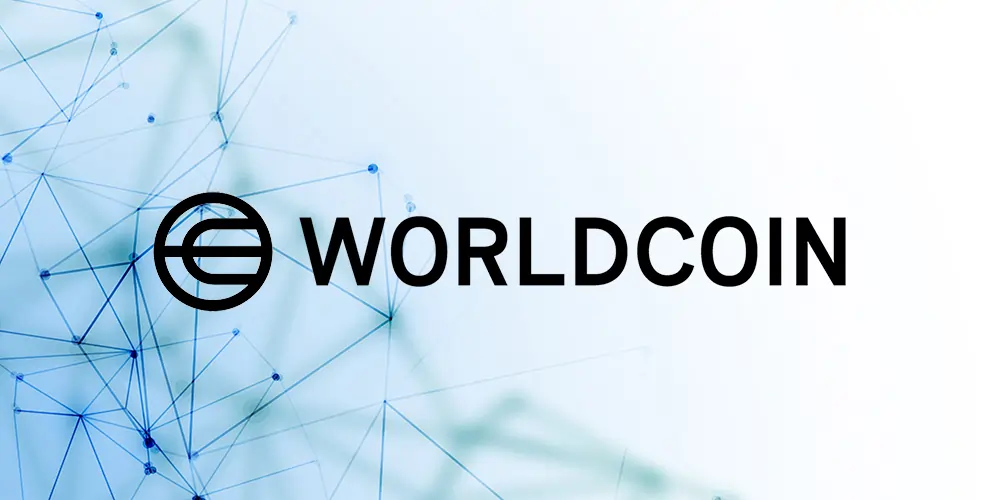 Worldcoin Logo Background