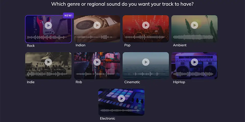 Customise Beatoven AI Music Tracks