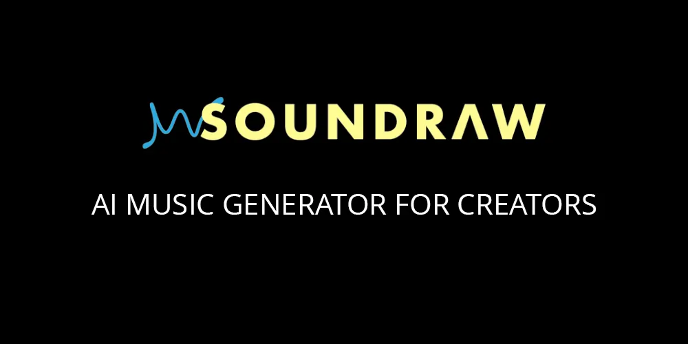 Soundraw AI music tool - Logo and Banner